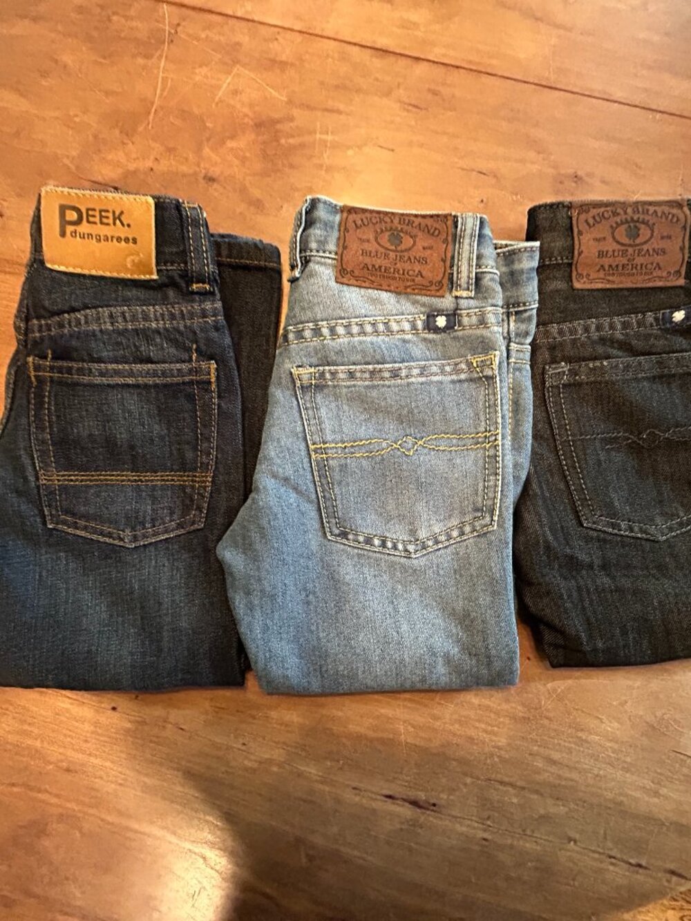 Blue Jeans, Boys, Size 4, Pair of Lucky Jeans and One Peek